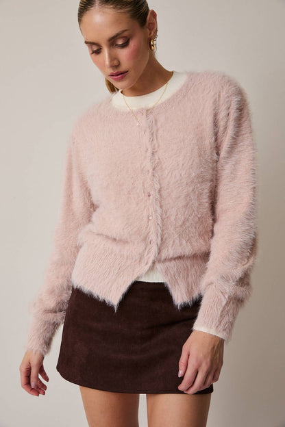 True Fuzzy Cardigan