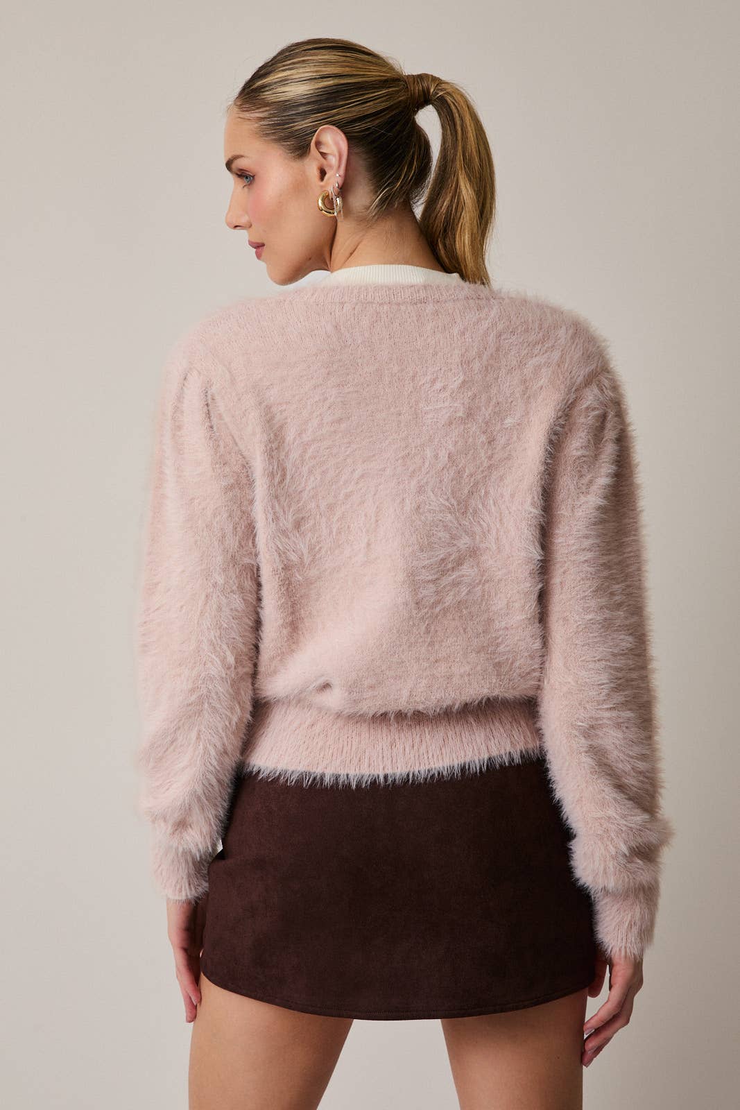 True Fuzzy Cardigan