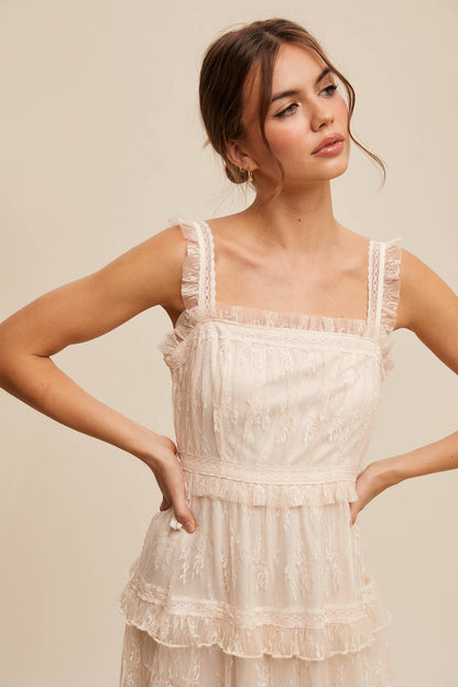 Cleopatra Lace Maxi Dress