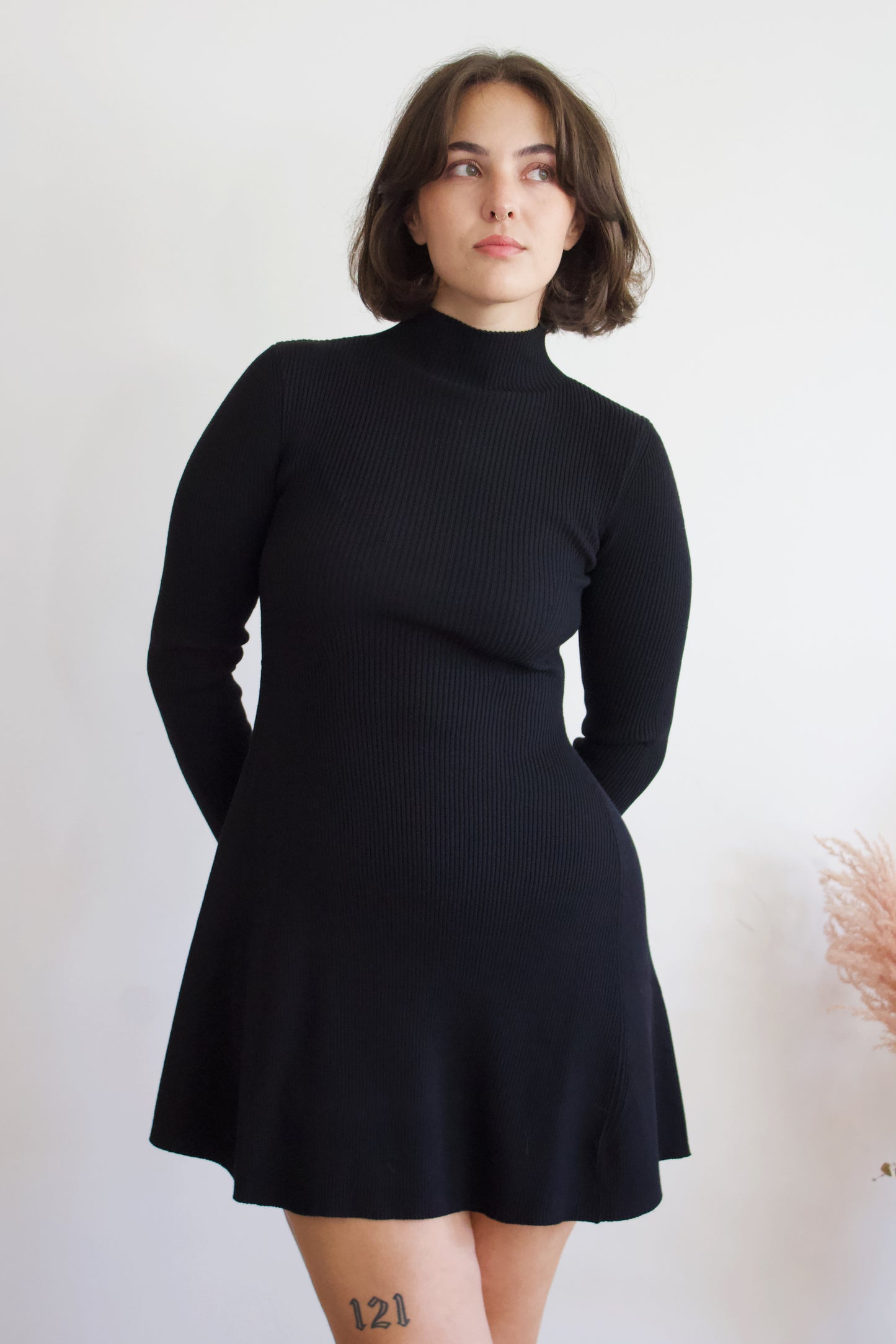 Joey Ribbed Knit Dress