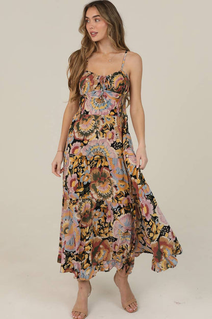 Rowyn Tie Front Maxi