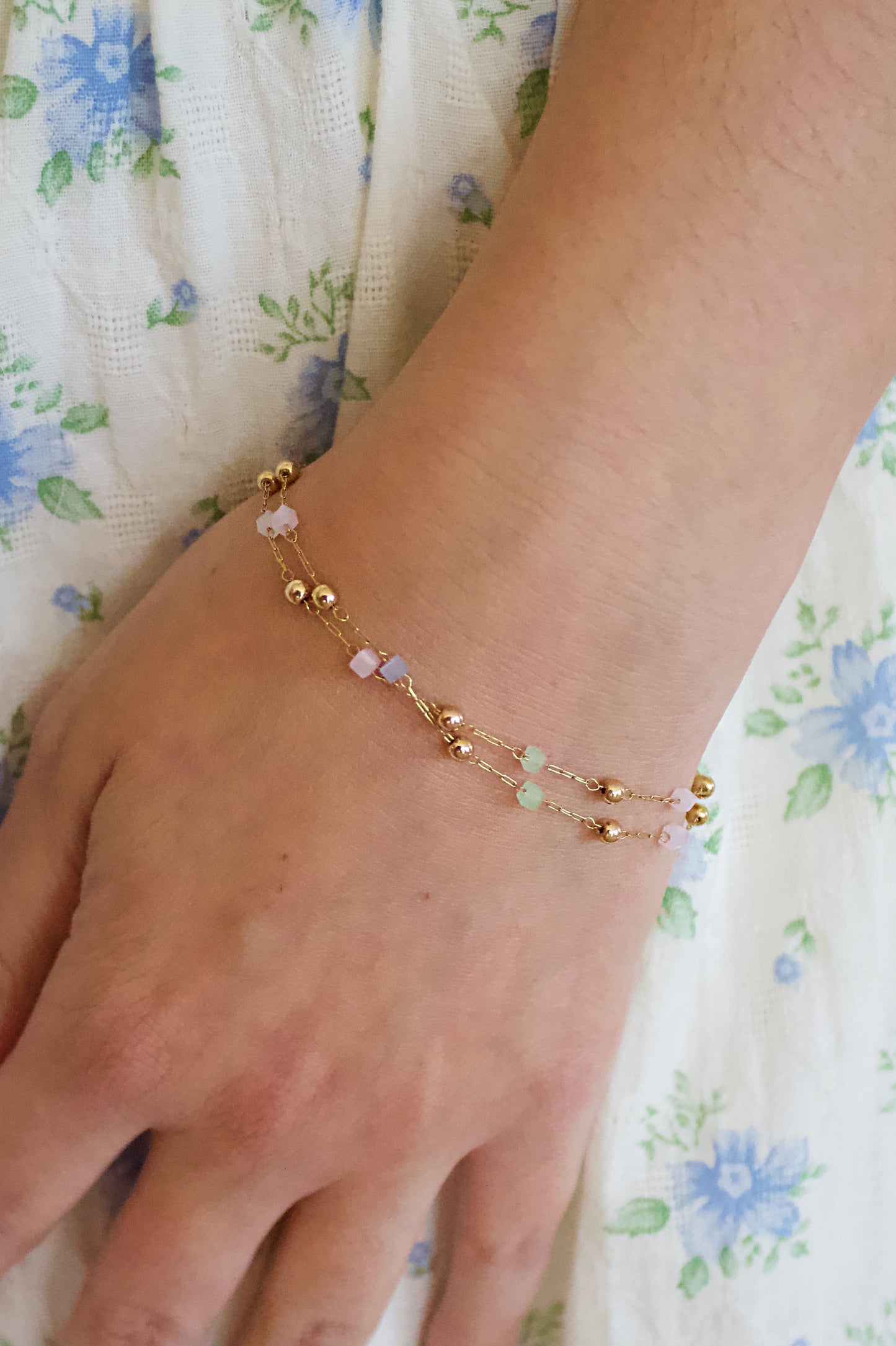 Mixed Bead Chain Bracelet