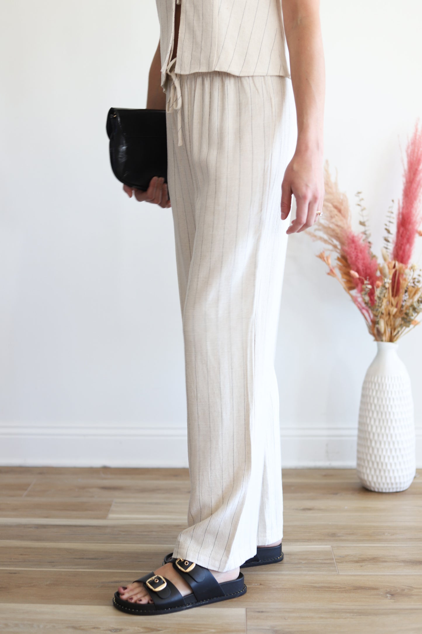 Serinda Stripe Cream Pants