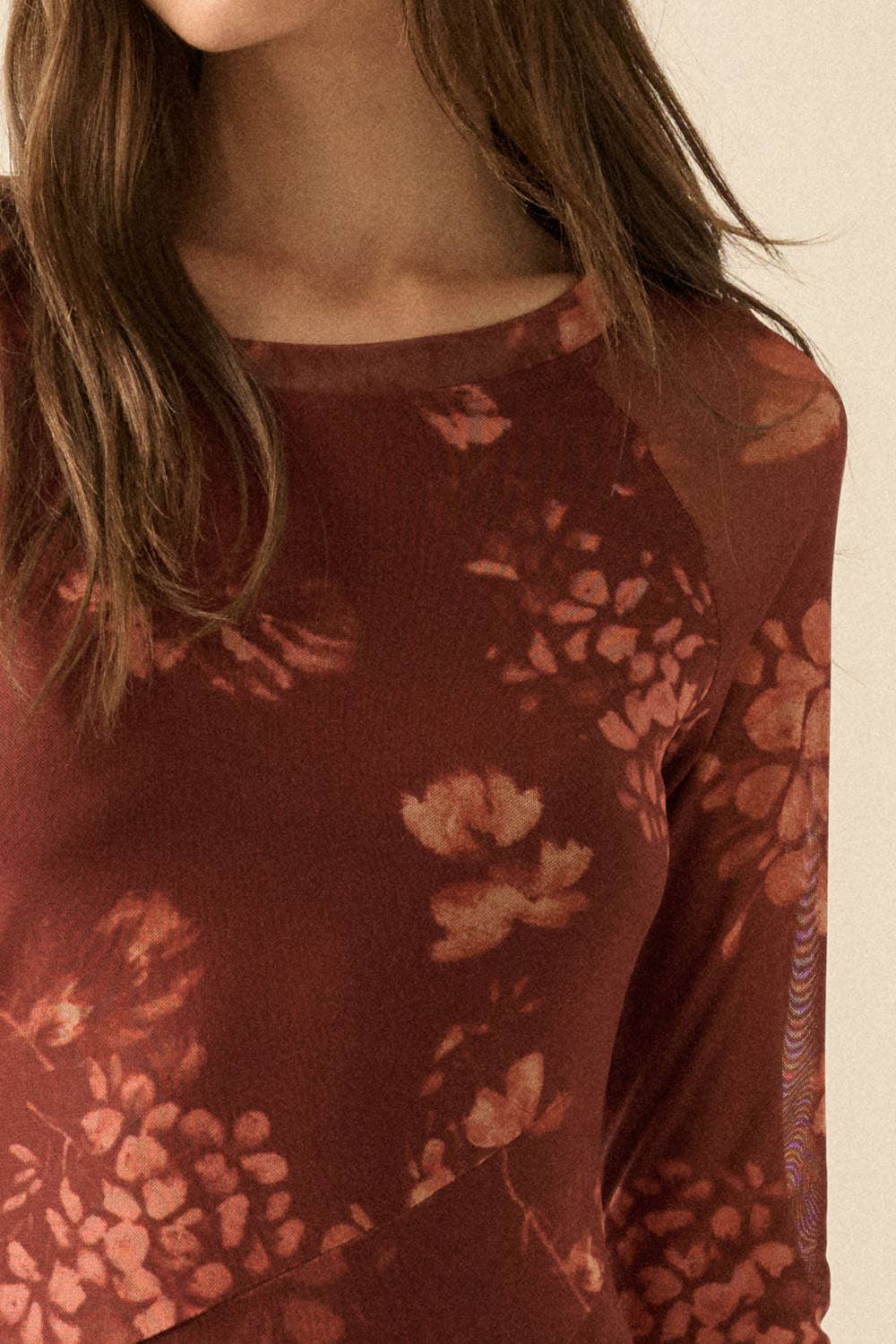 Marissa Floral Asymmetrical Maxi