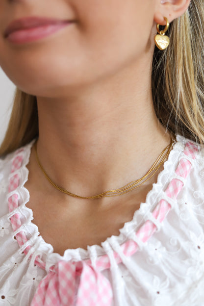 Layer Dainty Gold Necklace