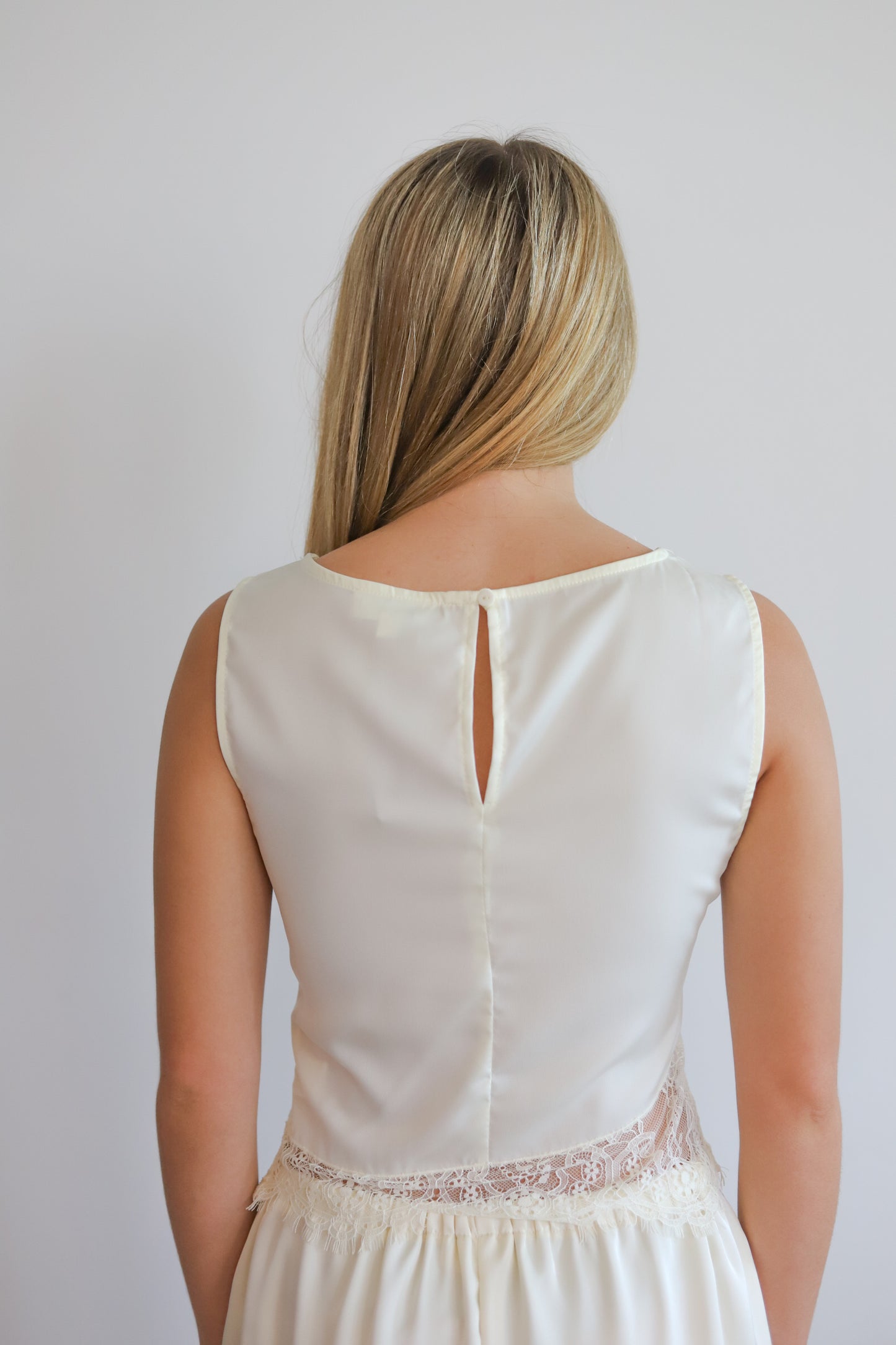 Kilah Lace Cream Top