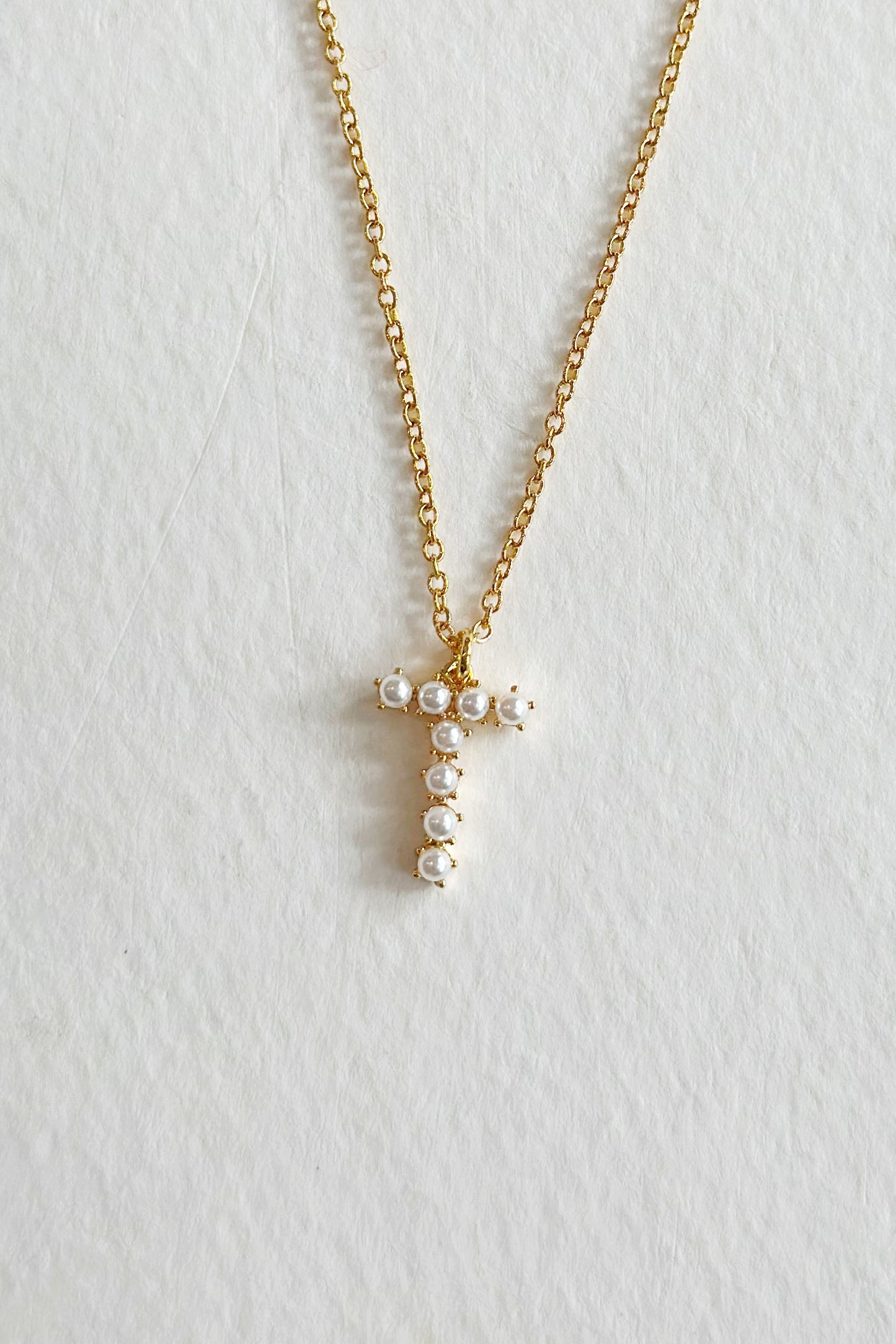 Pearl Letter Necklace