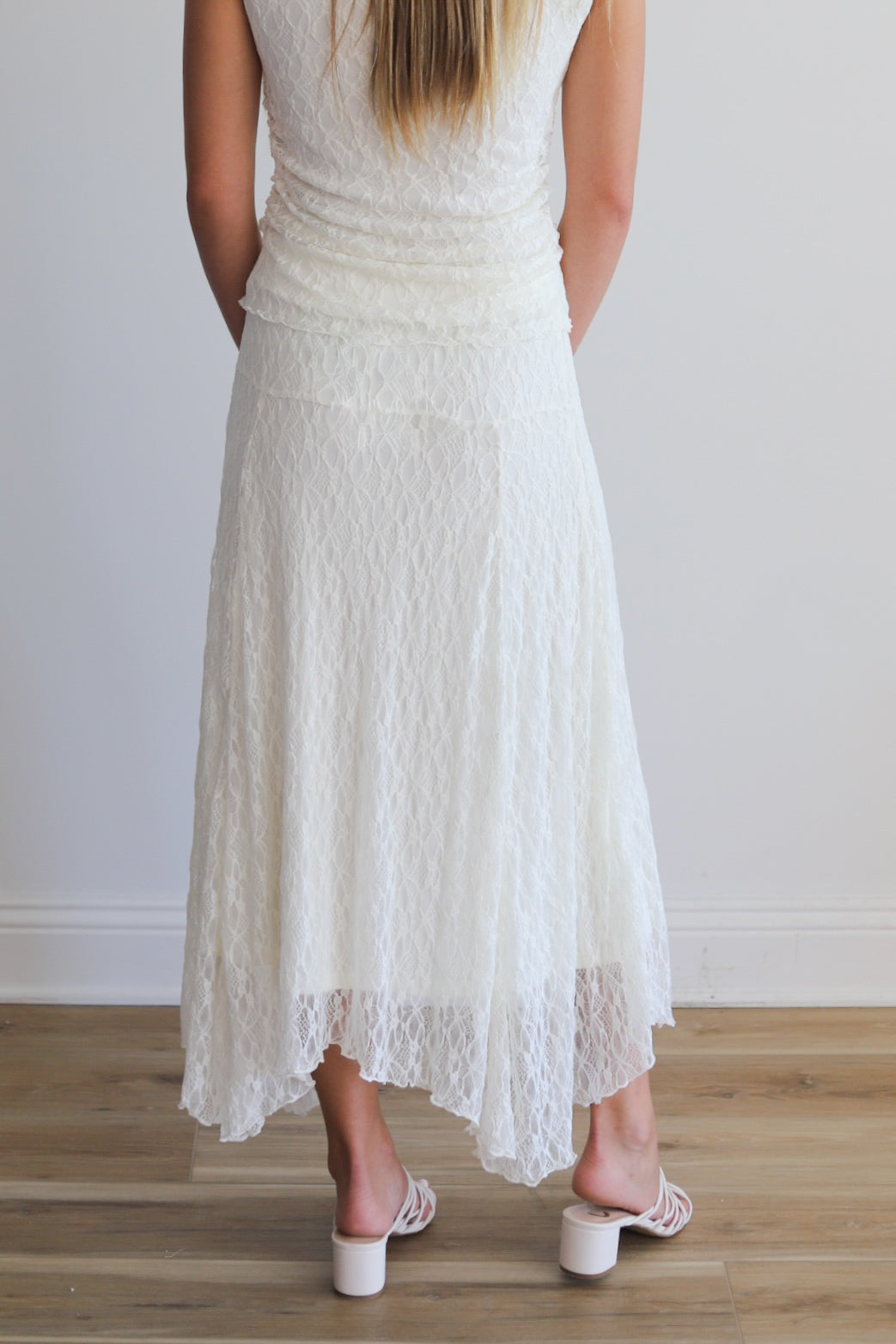 Freyah Cream Lace Skirt