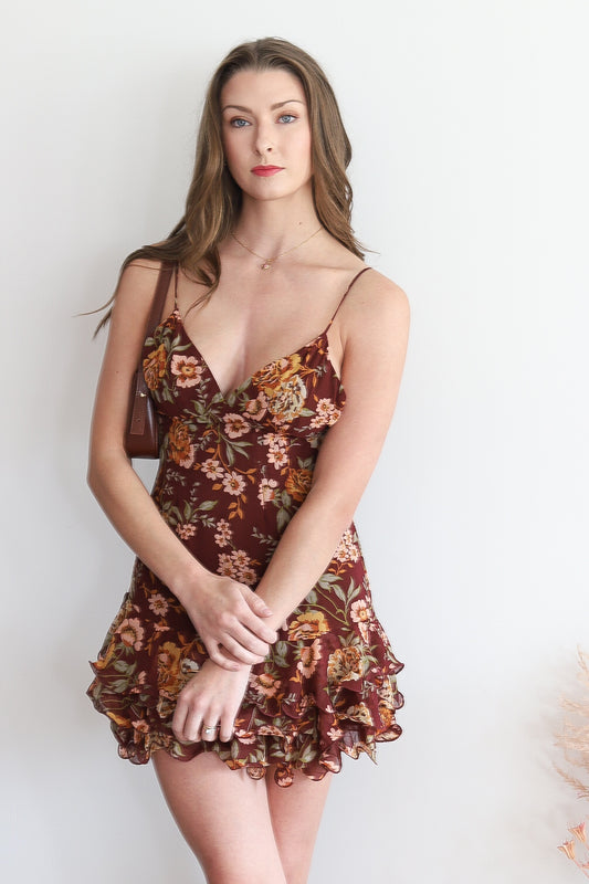 Croinna Floral Mini Dress