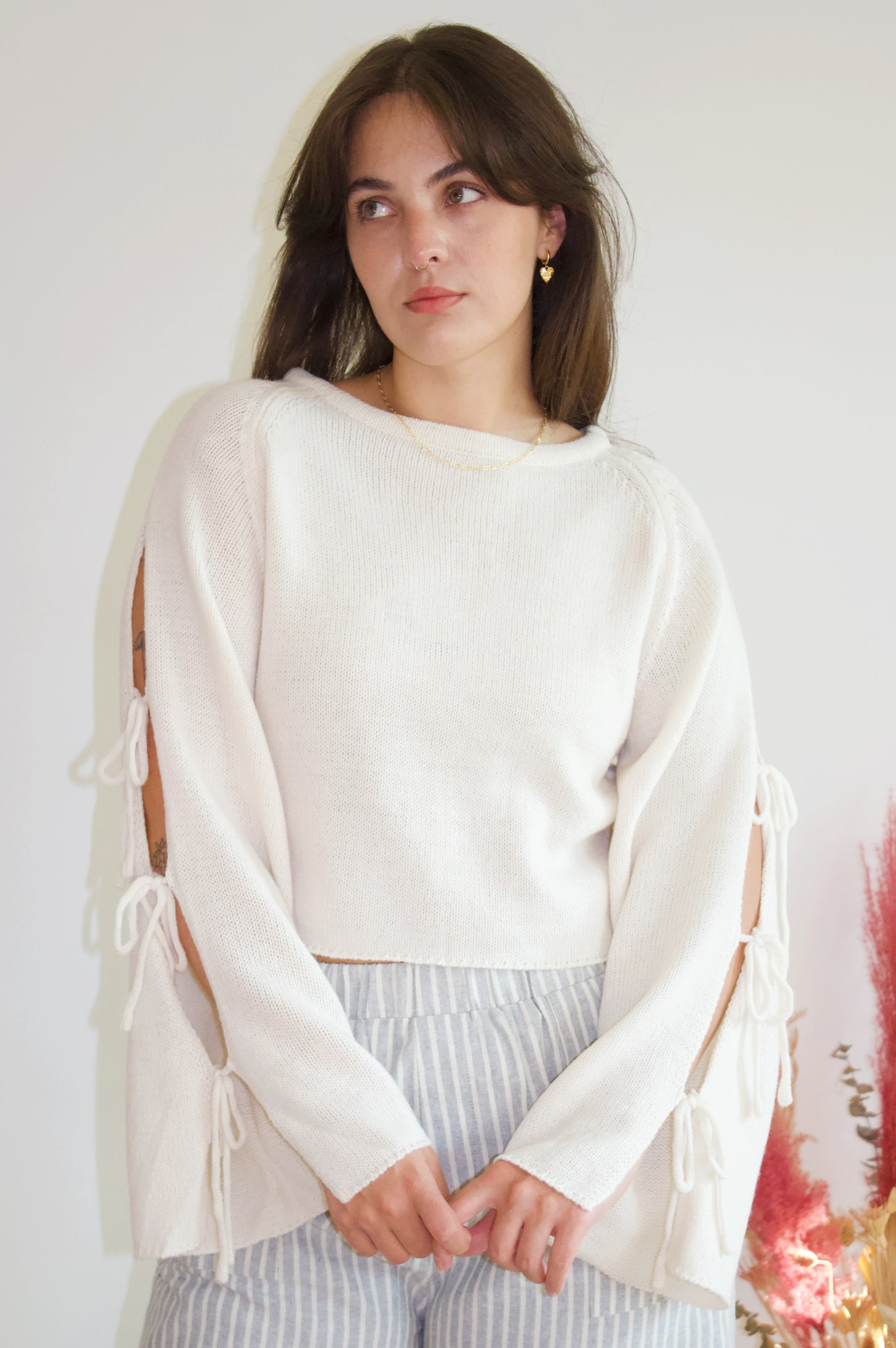 Gabi Bow Sweater