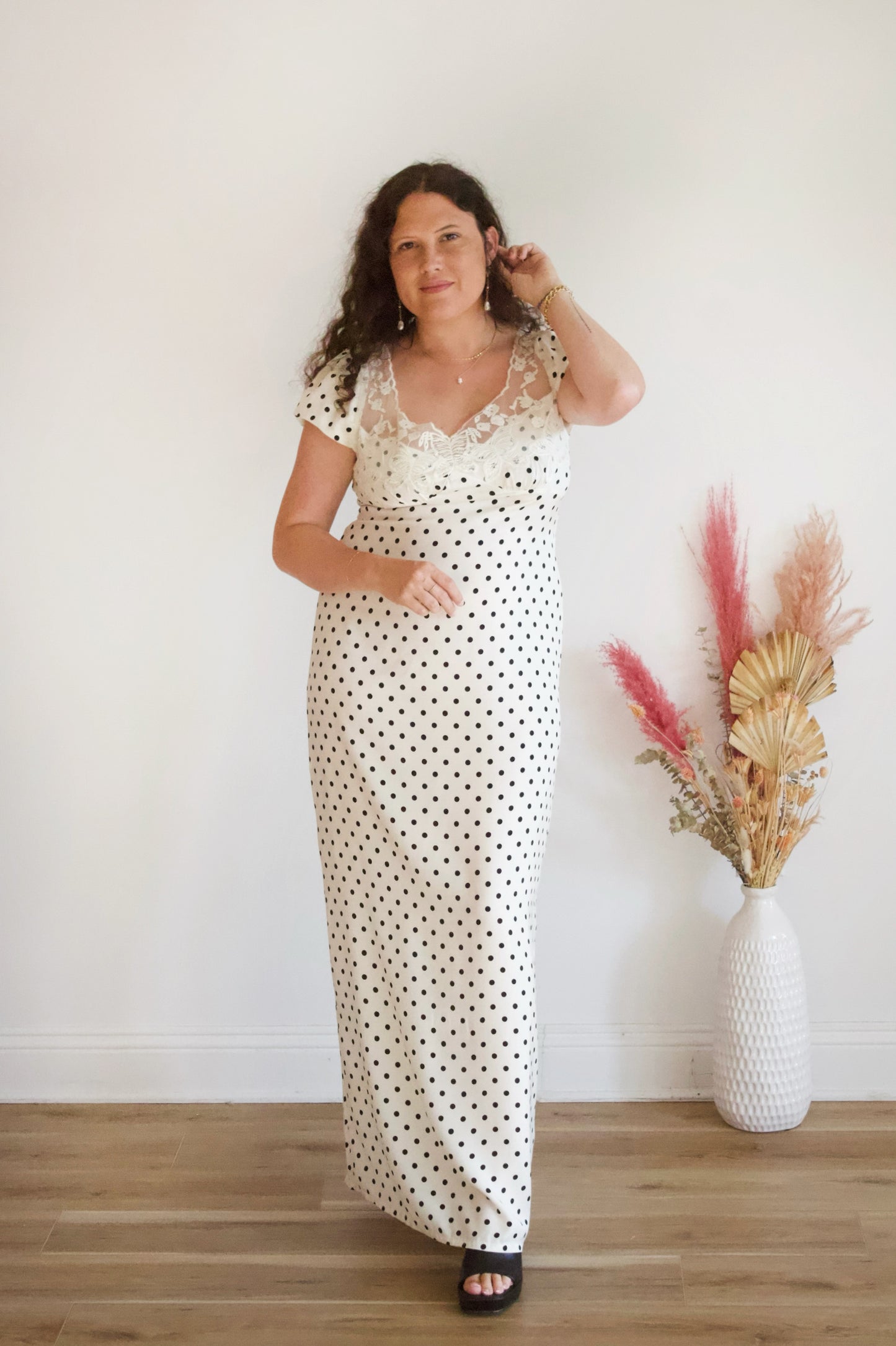 Trista Polka Dot Maxi