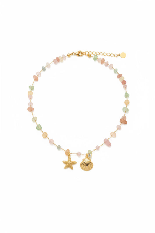 Colorful Sea charm Necklace