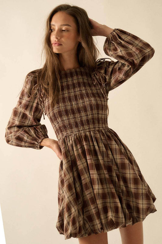 Rayland Gingham Dress