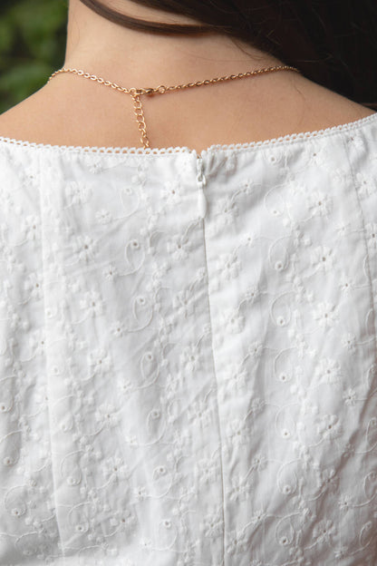 Amayra Eyelet Dress