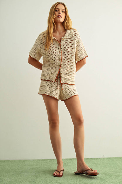 Tori Crochet Top
