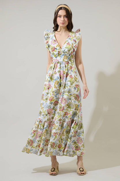 Pany Floral Maxi Dress