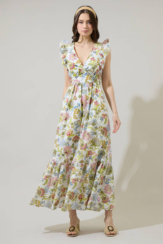 Pany Floral Maxi Dress