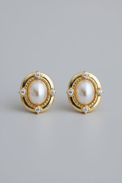 Chic Prl & CZ Stud
