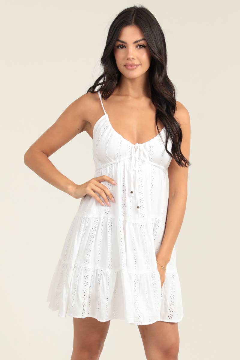 Scotti Tier Mini Dress