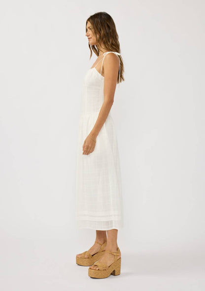 Jelani Drop Waist Midi Dress