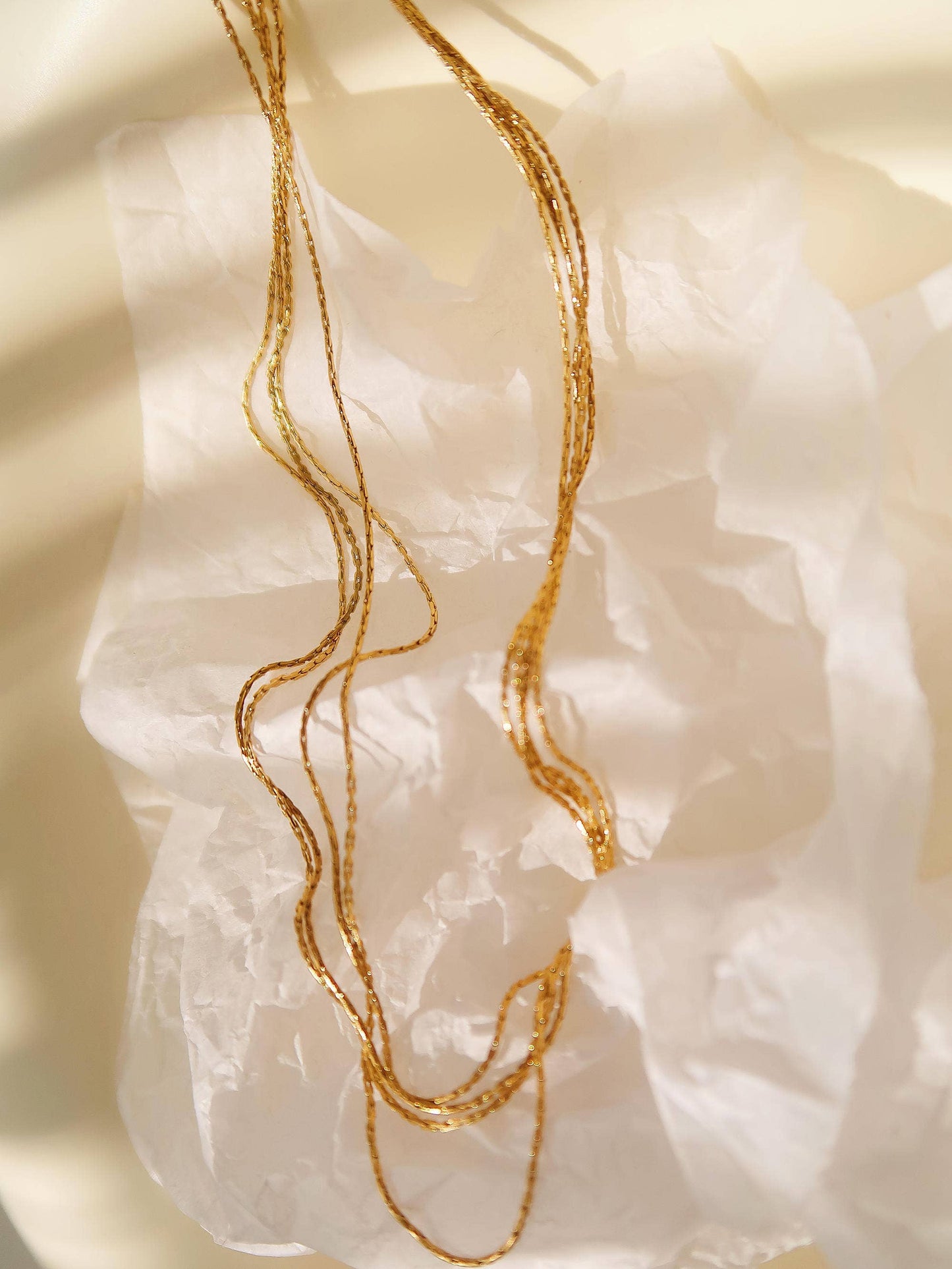 Layer Dainty Gold Necklace