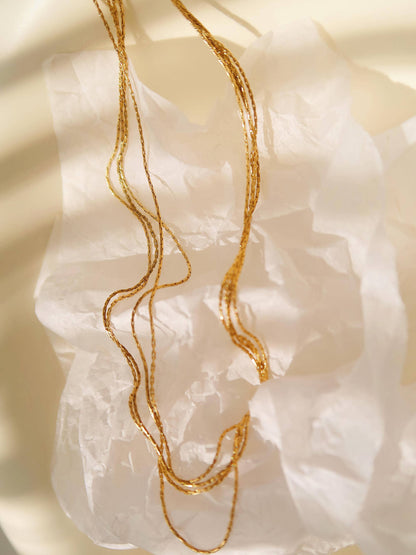 Layer Dainty Gold Necklace