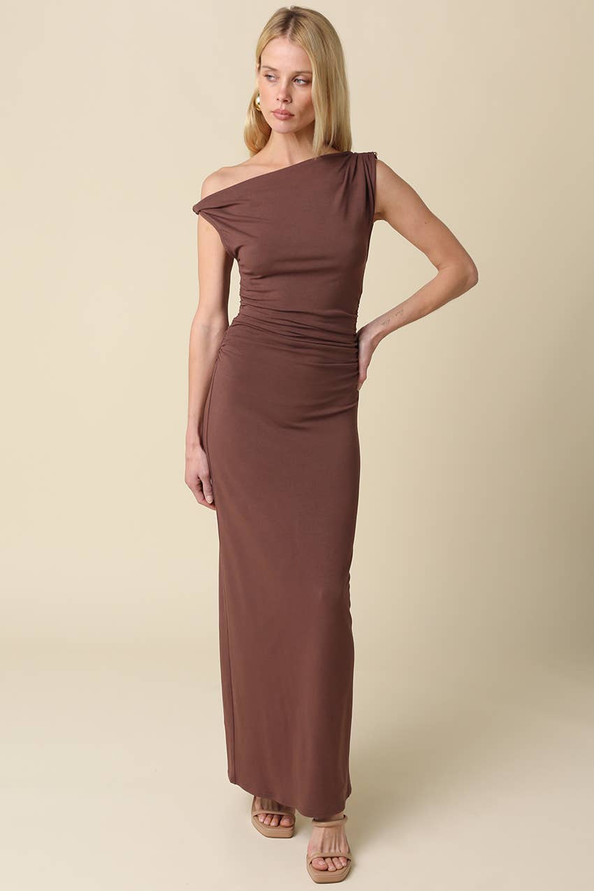 Kaylin Asymmetric Maxi Dress