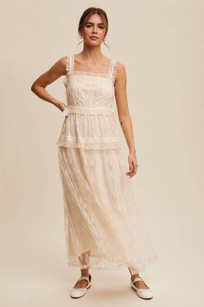 Cleopatra Lace Maxi Dress