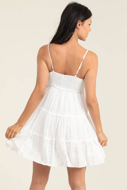 Scotti Tier Mini Dress