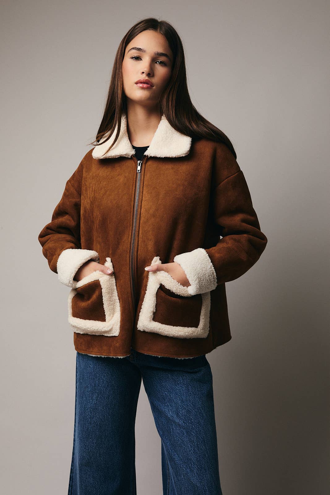 Nell Suede Jacket