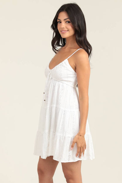Scotti Tier Mini Dress