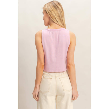 Sammy Tie Front Top
