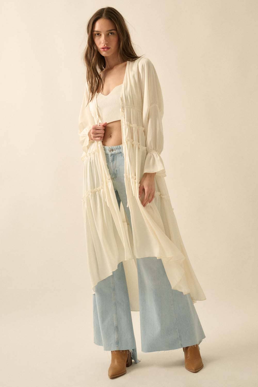 Steffiana Ruffle Duster