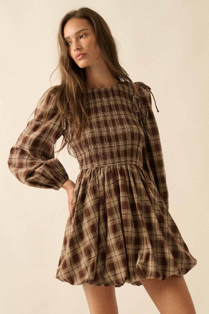 Rayland Gingham Dress