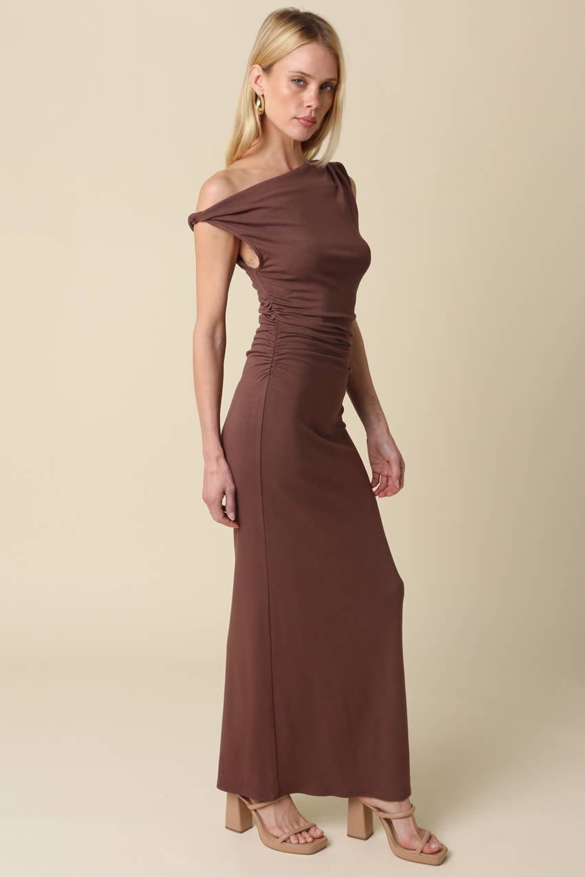 Kaylin Asymmetric Maxi Dress