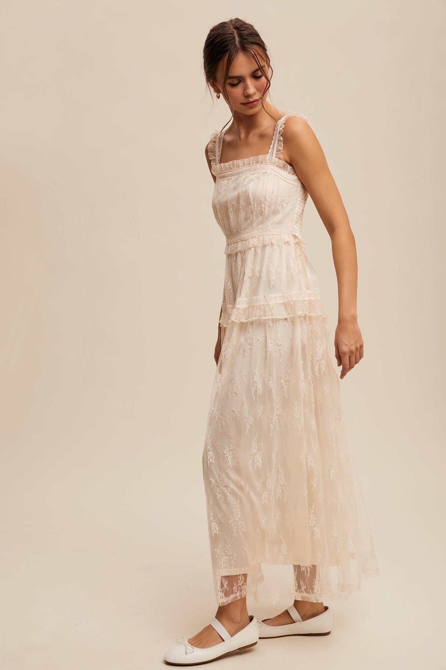 Cleopatra Lace Maxi Dress