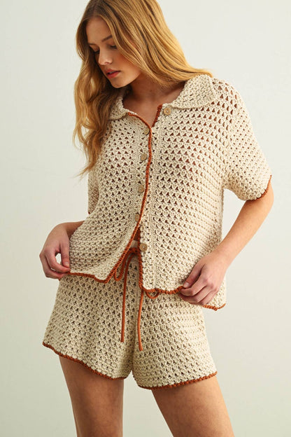 Tori Crochet Top