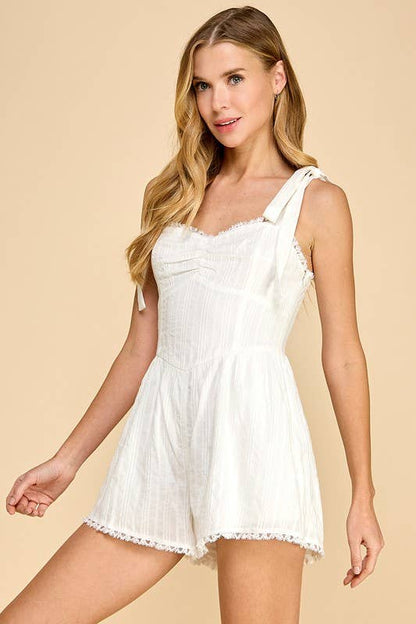 Jazlene Croset Romper