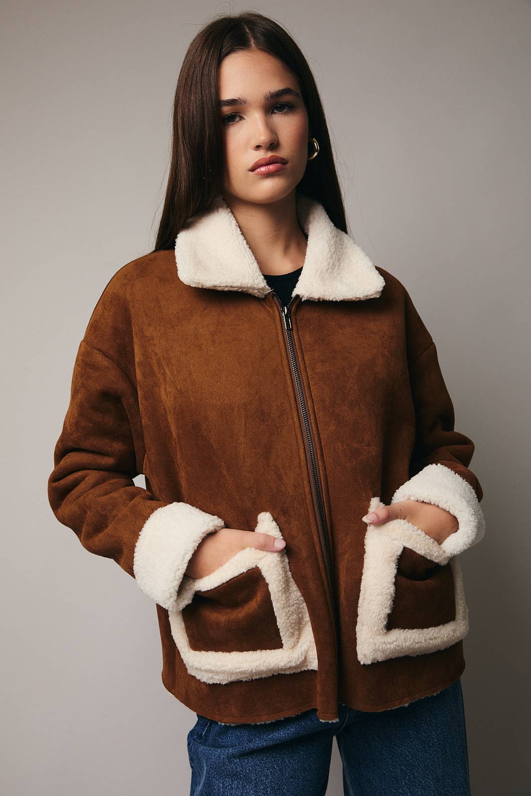 Nell Suede Jacket