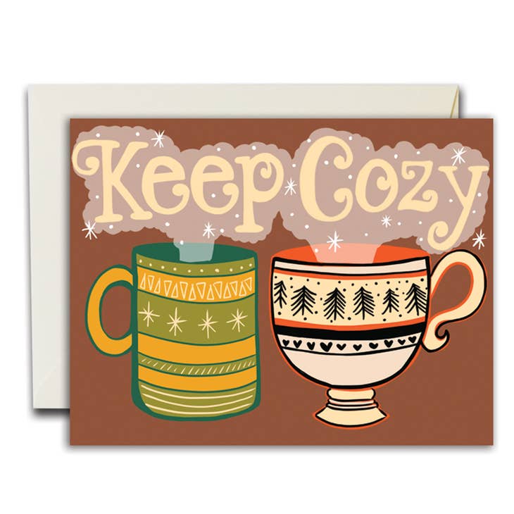 Keep Cozy Greeting Card