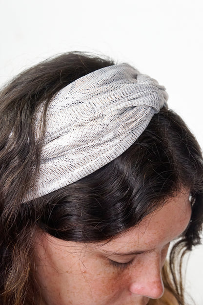 Shelly Silver Flex Headband