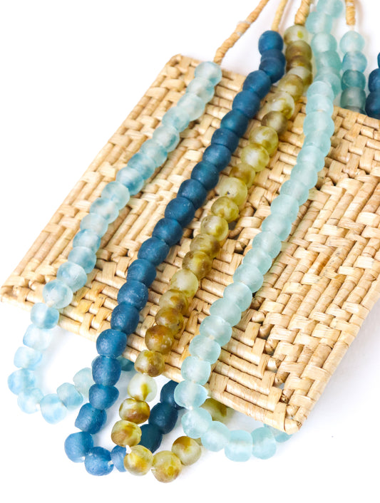 Seaglass Necklaces (Multiple Colors)
