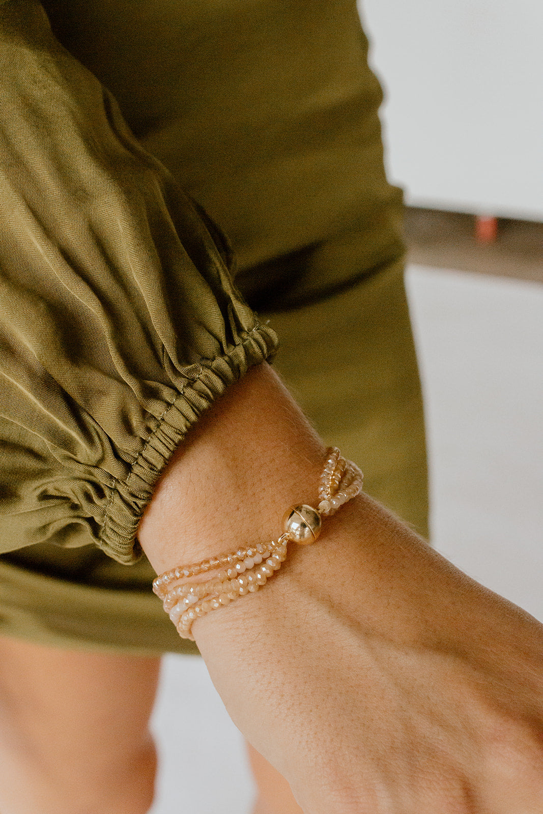 Magnet Ball Beaded Bracelet