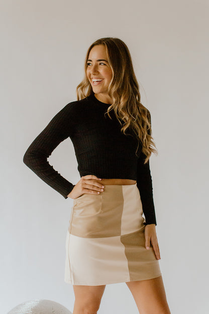 Yvonne Checker Skirt