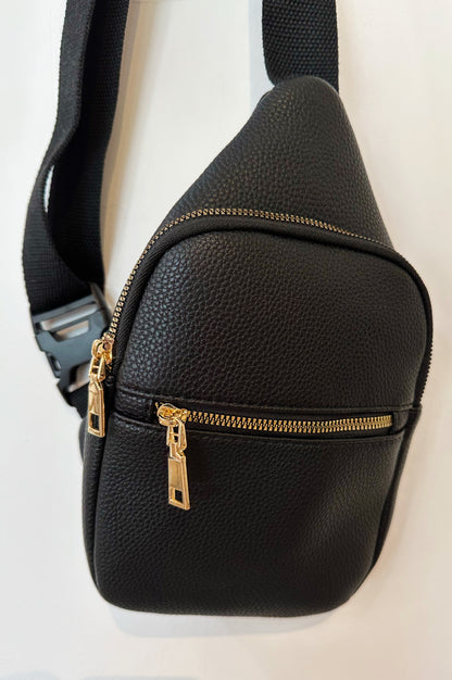 Small Leather Sling Back