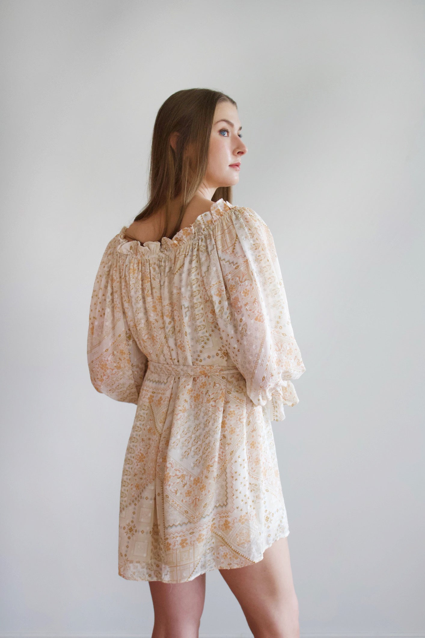 Brynn Printed Dress